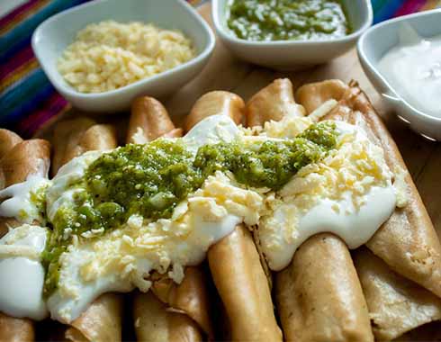 Barra Flautas y Quesadillas